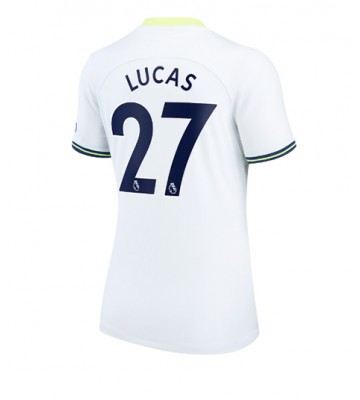 Tottenham Hotspur Lucas Moura #27 Hjemmedrakt Kvinner 2022-23 Kortermet